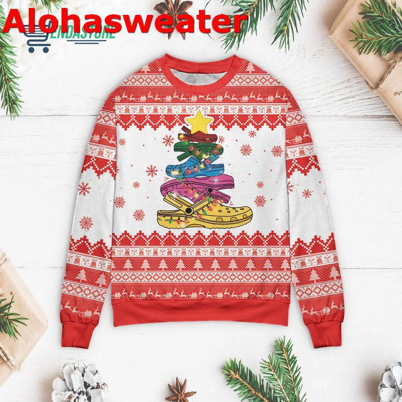 Crocin around the Christmas tree Christmas Sweater - Holiday Gift product image