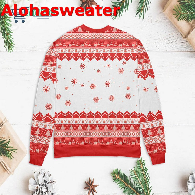 Crocin around the Christmas tree Christmas Sweater - Holiday Gift product image 2