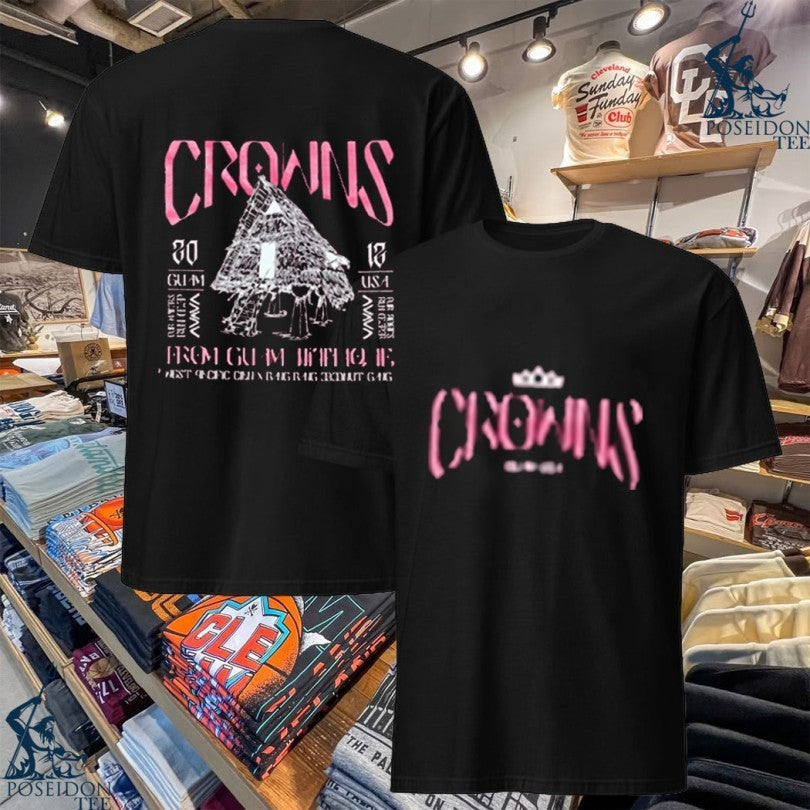 Crowns From Guam Village Origins - Adult & Kids T-Shirts, Sweatshirts & Hoodies apparel design preview 1