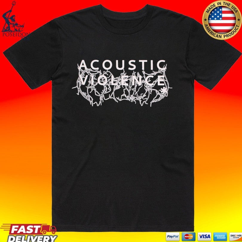 Crystal Lake Acoustic Violence - Adult & Kids T-Shirts, Sweatshirts & Hoodies apparel design preview 1