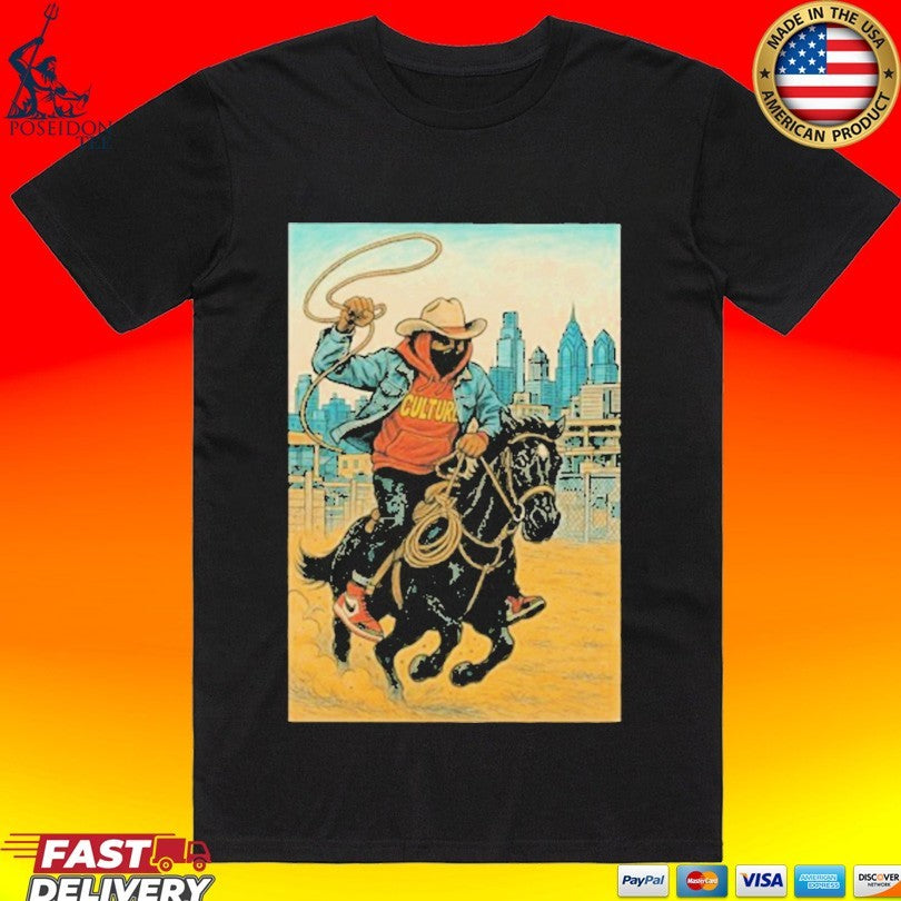 Culture Cowboy Hourse - Adult & Kids T-Shirts, Sweatshirts & Hoodies apparel design preview 1