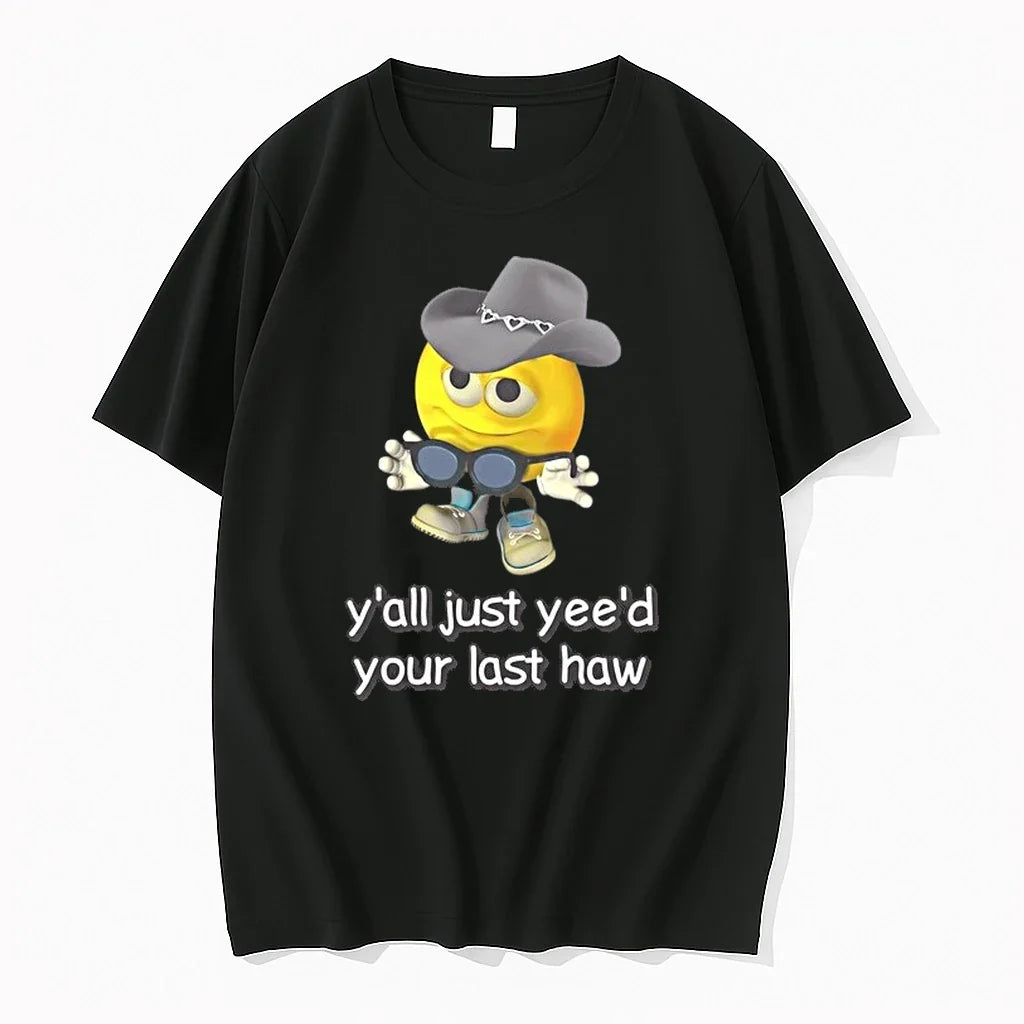 Cursed Emojis Yall Yeed Your Last Haw 0 Sweater - Adult & Kids T-Shirts, Sweatshirts & Hoodies apparel design preview 1