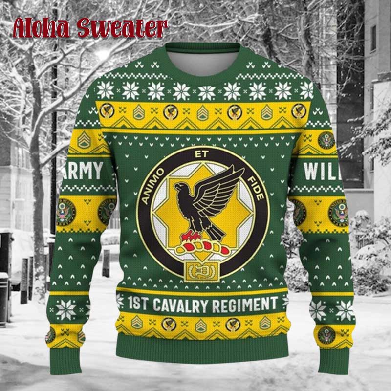 Est 1775 War Us Army Ugly Christmas Sweater - Holiday Gift product image 2