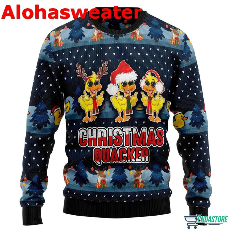 Cute Goodbye Santa Ugly Christmas Sweater - Holiday Gift product image 4