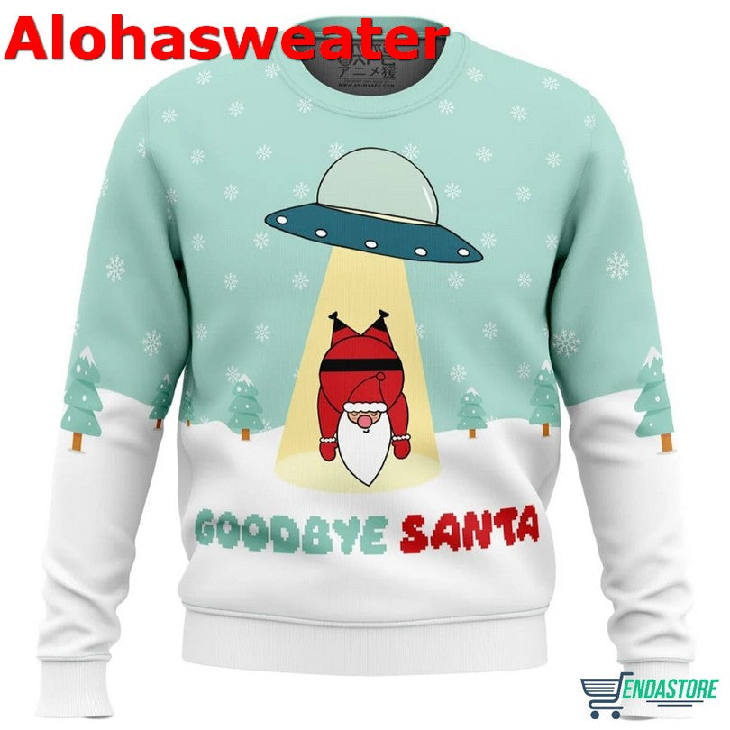 Cute Goodbye Santa Ugly Christmas Sweater - Holiday Gift product image