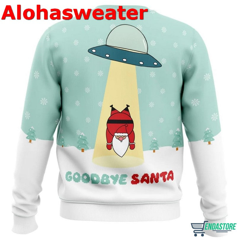 Cute Goodbye Santa Ugly Christmas Sweater - Holiday Gift product image 2