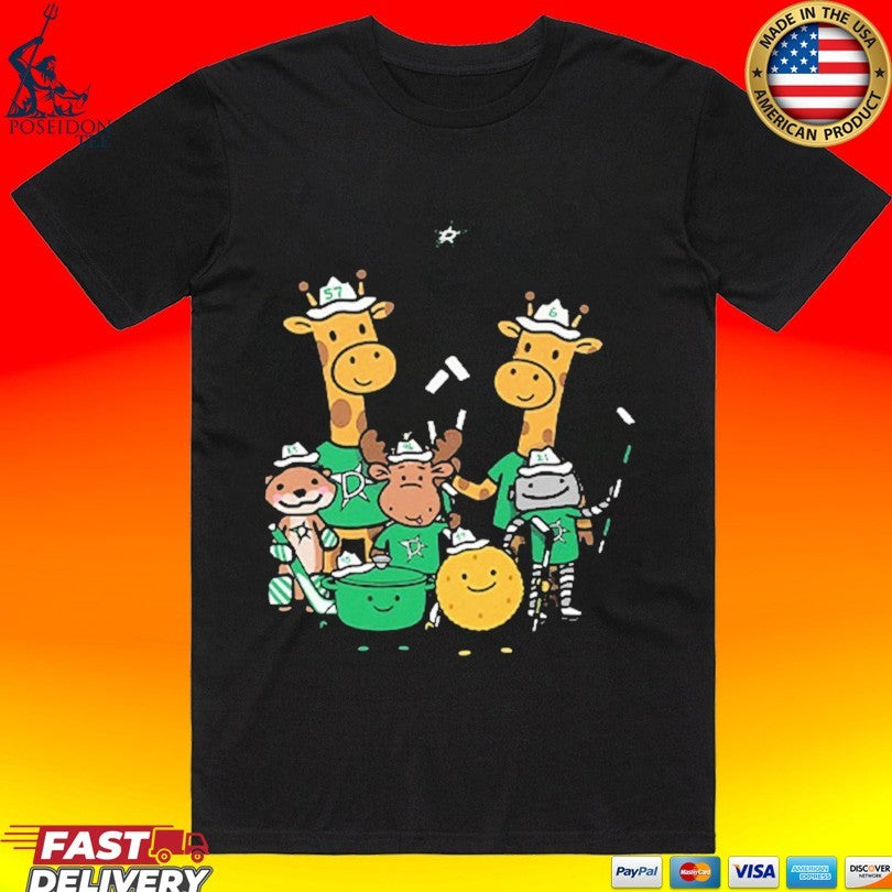 Dallas Stars Players - Adult & Kids T-Shirts, Sweatshirts & Hoodies apparel design preview 1
