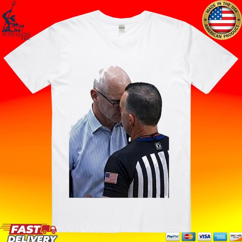 Dan Hurley Heated Moment Uconn Huskies Headbutt Vs - Adult & Kids T-Shirts, Sweatshirts & Hoodies apparel design preview 1