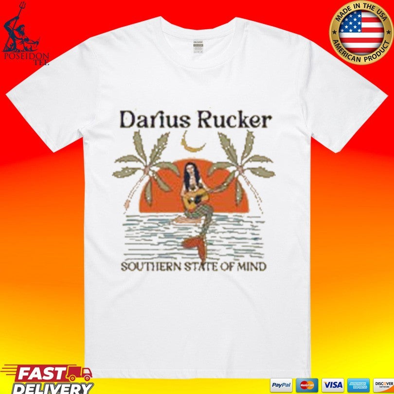 Darius Rucker Southern State Of Mind - Adult & Kids T-Shirts, Sweatshirts & Hoodies apparel design preview 1
