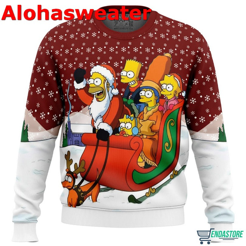 Dave’s Not Here Man Christmas Sweater - Holiday Gift product image 3
