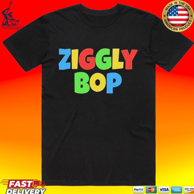 D'aydrian Harding Colorful Ziggly Bop - Adult & Kids T-Shirts, Sweatshirts & Hoodies apparel design preview 1