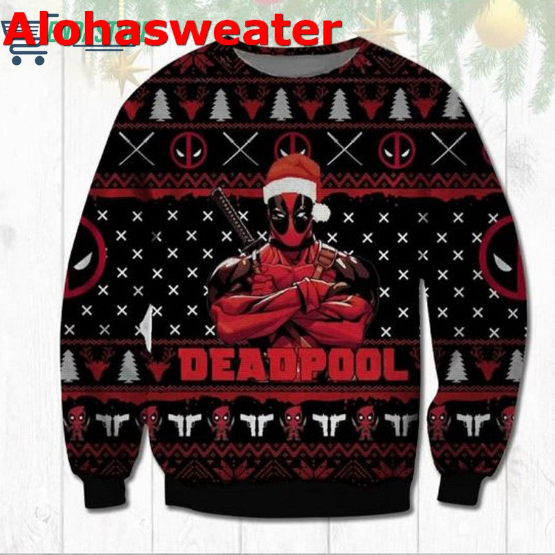 Deadpool Ugly Christmas Sweater - Holiday Gift product image