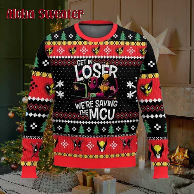 Do I Look Like I Care Deadpool Ugly Christmas Sweater - Holiday Gift product image 3