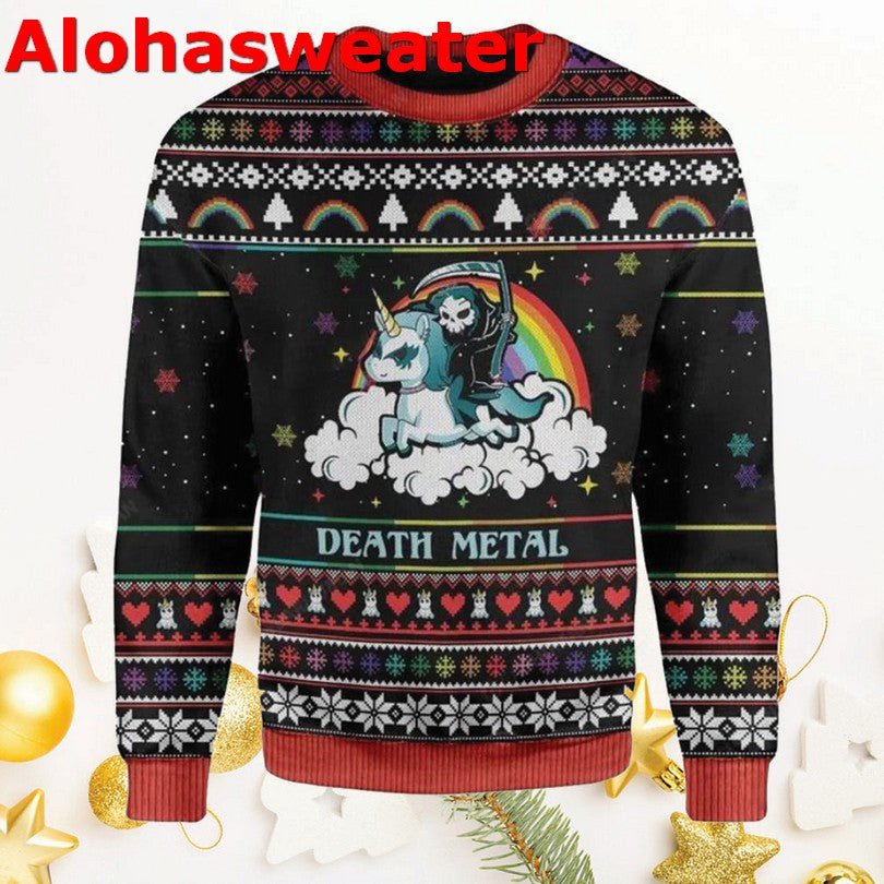 Death dealer Christmas Sweater - Holiday Gift product image 2