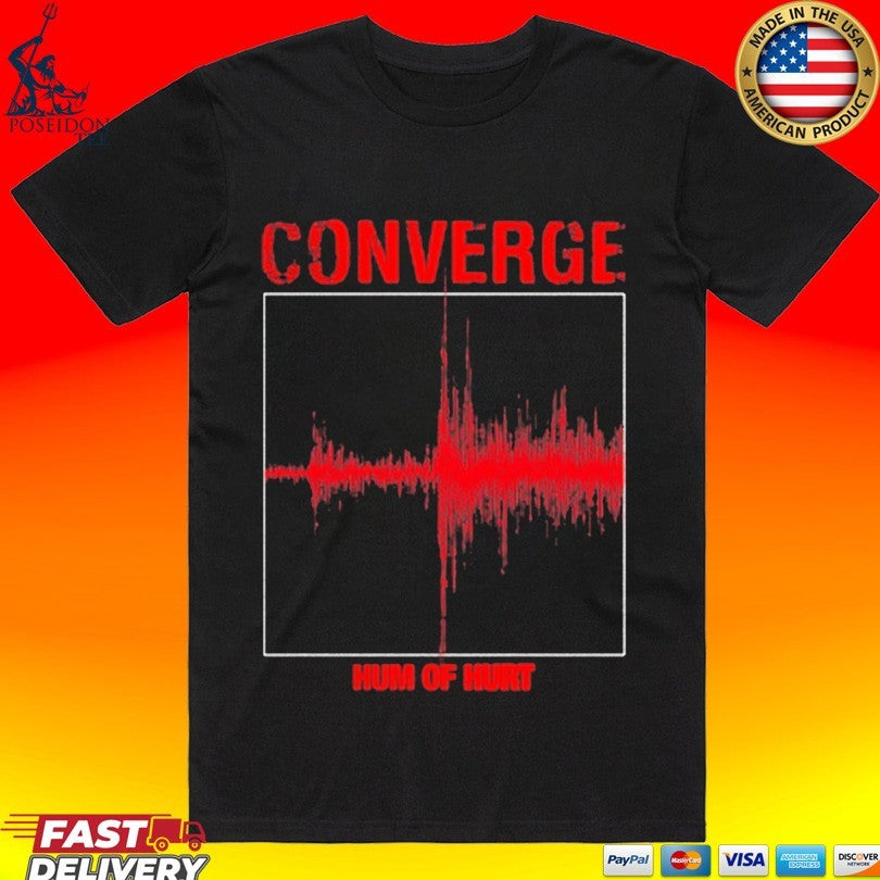 Deathwish Inc Converge Hum Of Hurt - Adult & Kids T-Shirts, Sweatshirts & Hoodies apparel design preview 1
