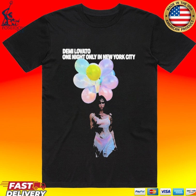 Demi Lovato One Night Only In New York City - Adult & Kids T-Shirts, Sweatshirts & Hoodies apparel design preview 1