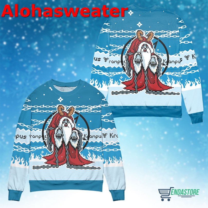 Demon Krampus Christmas Sweater - Holiday Gift product image 3
