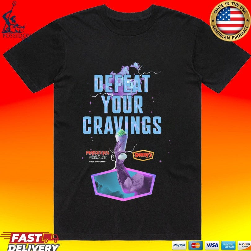 Denny's Diner Drip Defeat Your Cravings - Adult & Kids T-Shirts, Sweatshirts & Hoodies apparel design preview 1