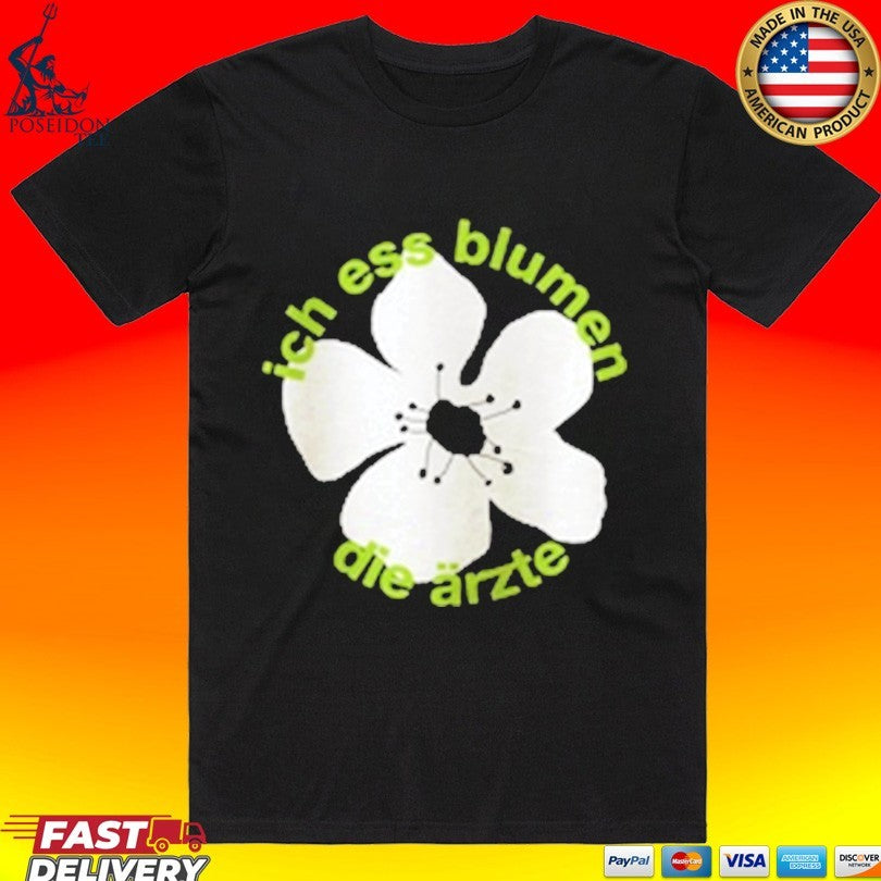 Die Ärzte Ich Ess Blumen Panther 2026 - Adult & Kids T-Shirts, Sweatshirts & Hoodies apparel design preview 1