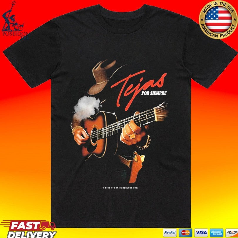 Dios Did It Ourselves Tejas Por Siempre - Adult & Kids T-Shirts, Sweatshirts & Hoodies apparel design preview 1