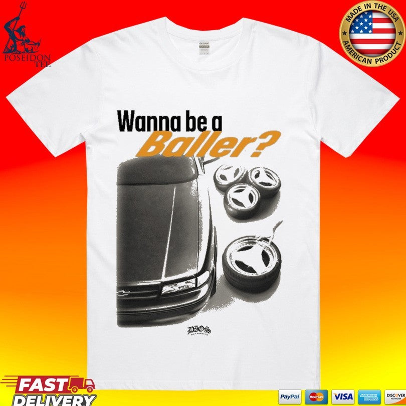 Dios Did It Ourselves Wanna Be A Baller - Adult & Kids T-Shirts, Sweatshirts & Hoodies apparel design preview 1