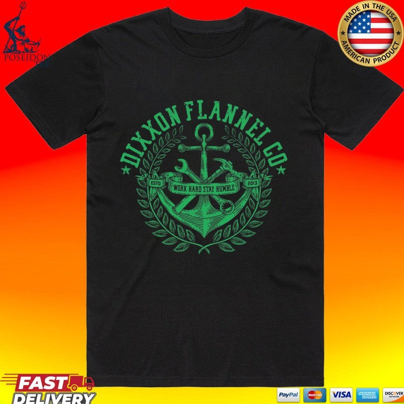 Dixxon Flannel Co Atlantic Work Hard Stay Humble - Adult & Kids T-Shirts, Sweatshirts & Hoodies apparel design preview 1