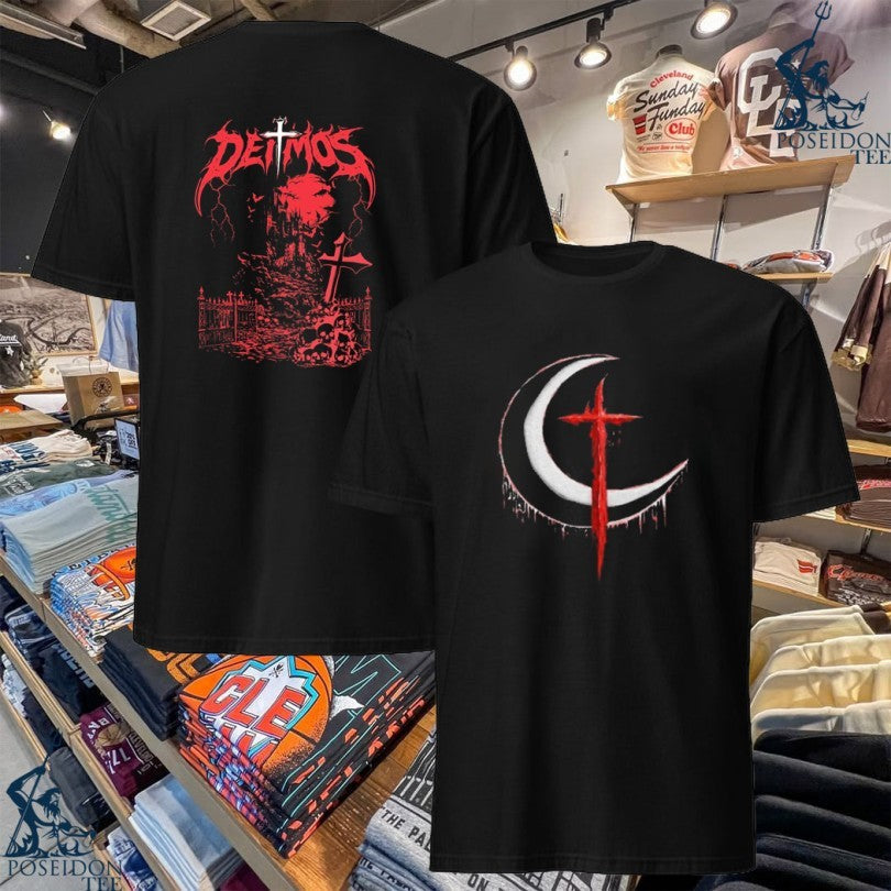 Doggie Deimos Blood Moon - Adult & Kids T-Shirts, Sweatshirts & Hoodies apparel design preview 1