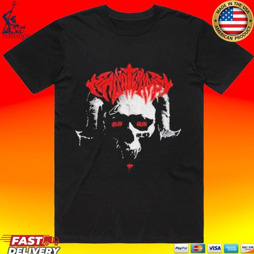 Doggie Slaughterhouse Skull - Adult & Kids T-Shirts, Sweatshirts & Hoodies apparel design preview 1