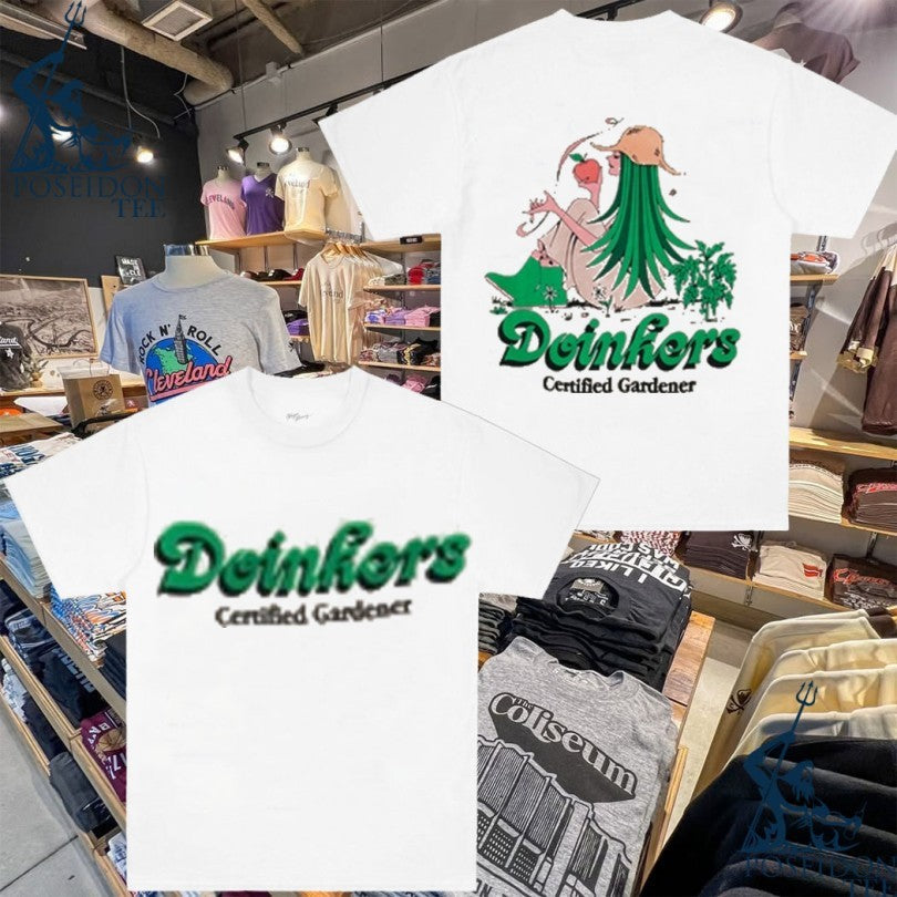 Doinkers Certified Gardener - Adult & Kids T-Shirts, Sweatshirts & Hoodies apparel design preview 1