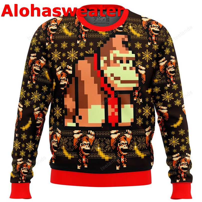 Donkey Kong Christmas Sweater - Holiday Gift product image