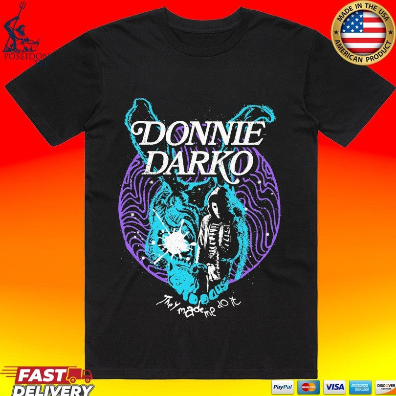 Donnie Darko They Made Me Do It - Adult & Kids T-Shirts, Sweatshirts & Hoodies apparel design preview 1
