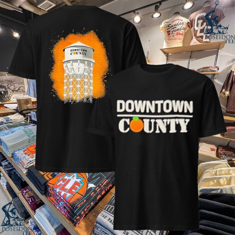 Downtown County Water Tower - Adult & Kids T-Shirts, Sweatshirts & Hoodies apparel design preview 1