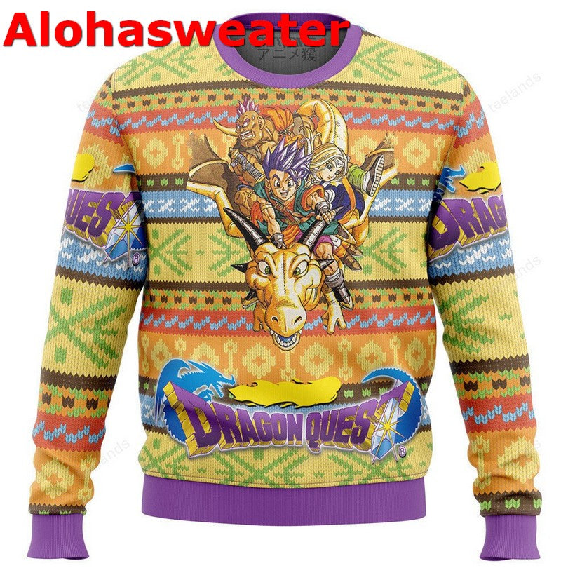 Dragon Quest Christmas Sweater - Holiday Gift product image