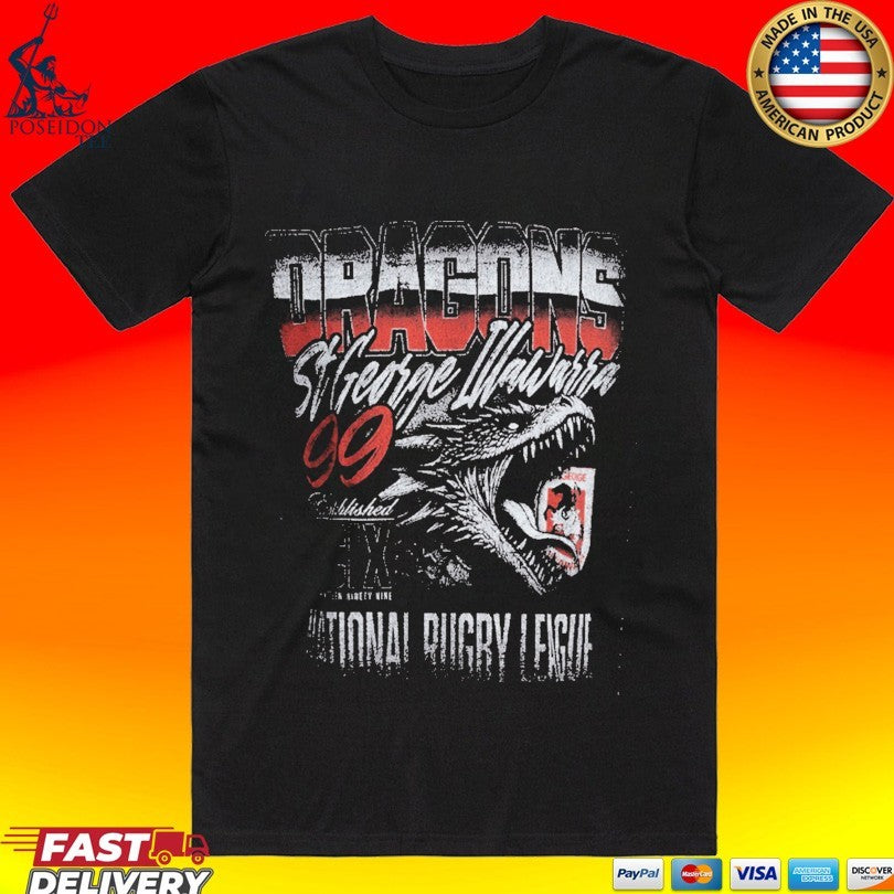 Dragons Adult Legacy Box Fit - Adult & Kids T-Shirts, Sweatshirts & Hoodies apparel design preview 1