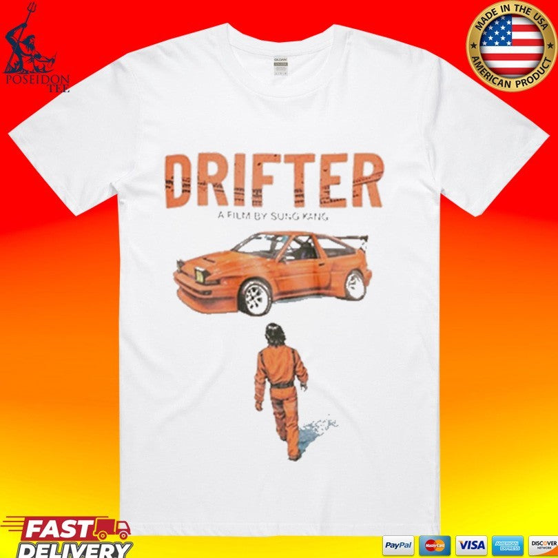 Drifter A Film By Sung Kang - Adult & Kids T-Shirts, Sweatshirts & Hoodies apparel design preview 1