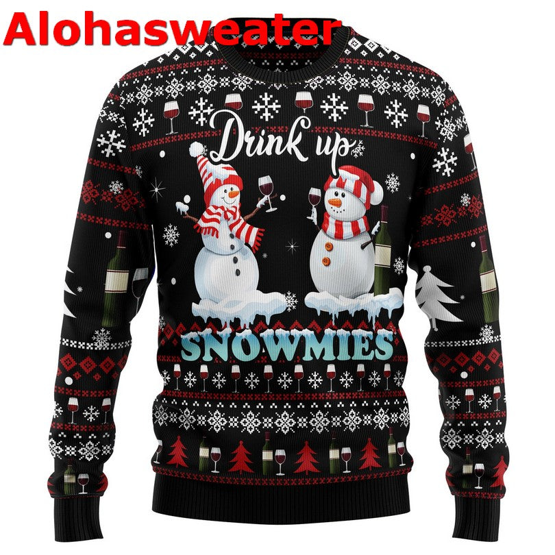Drink up snowmies Christmas Sweater - Holiday Gift product image