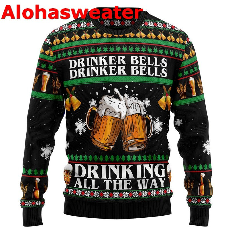 Drink up snowmies Christmas Sweater - Holiday Gift product image 3