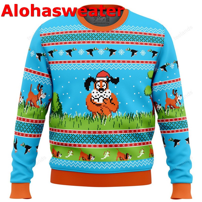 Duck hunt Ugly Christmas Sweater - Holiday Gift product image