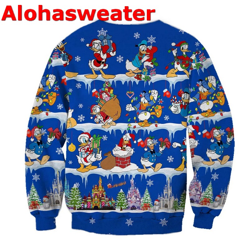 Duck pattern Christmas Sweater - Holiday Gift product image 3