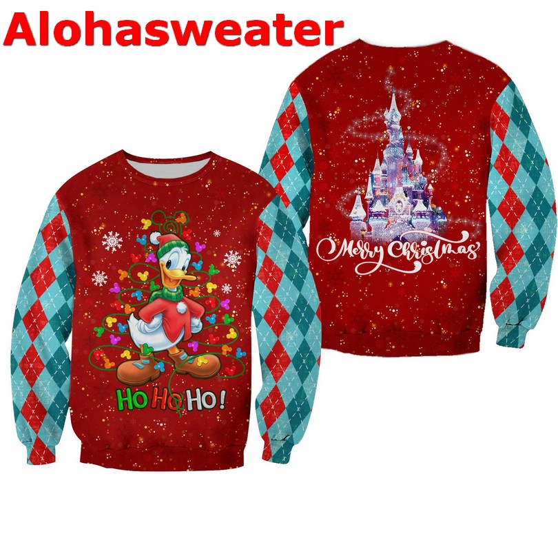Duck Pattern Xmas Christmas Sweater - Holiday Gift product image 2