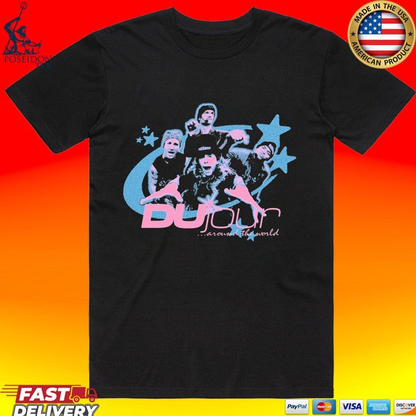 Dujour Boxy Around The World - Adult & Kids T-Shirts, Sweatshirts & Hoodies apparel design preview 1