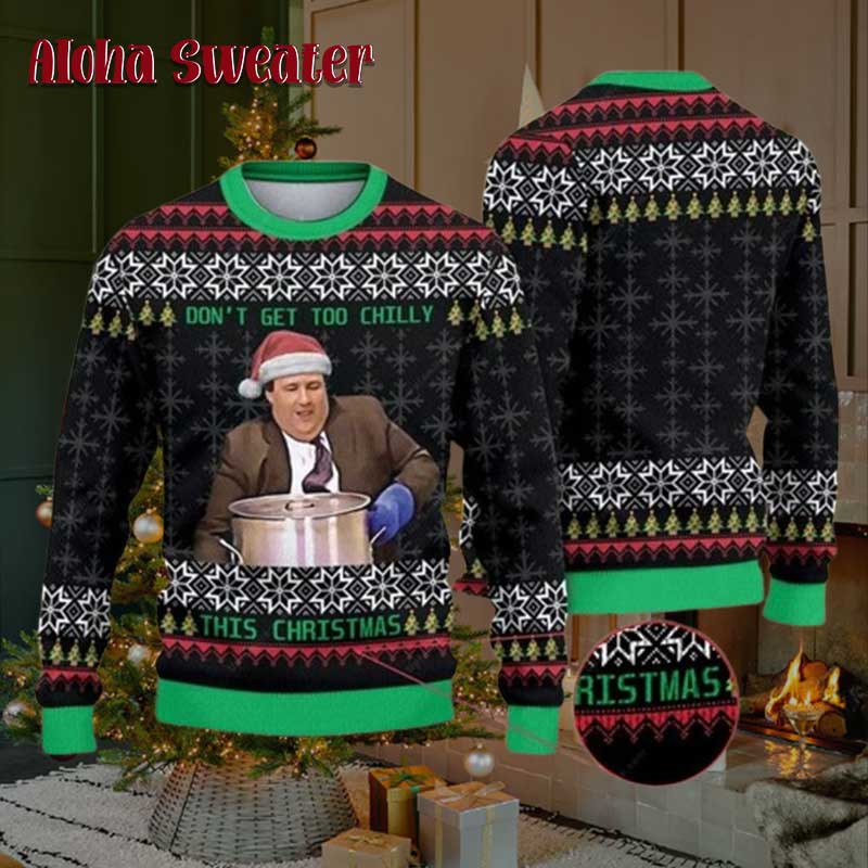 Dunder Mifflin The Office Ugly Christmas Sweater - Holiday Gift product image 2