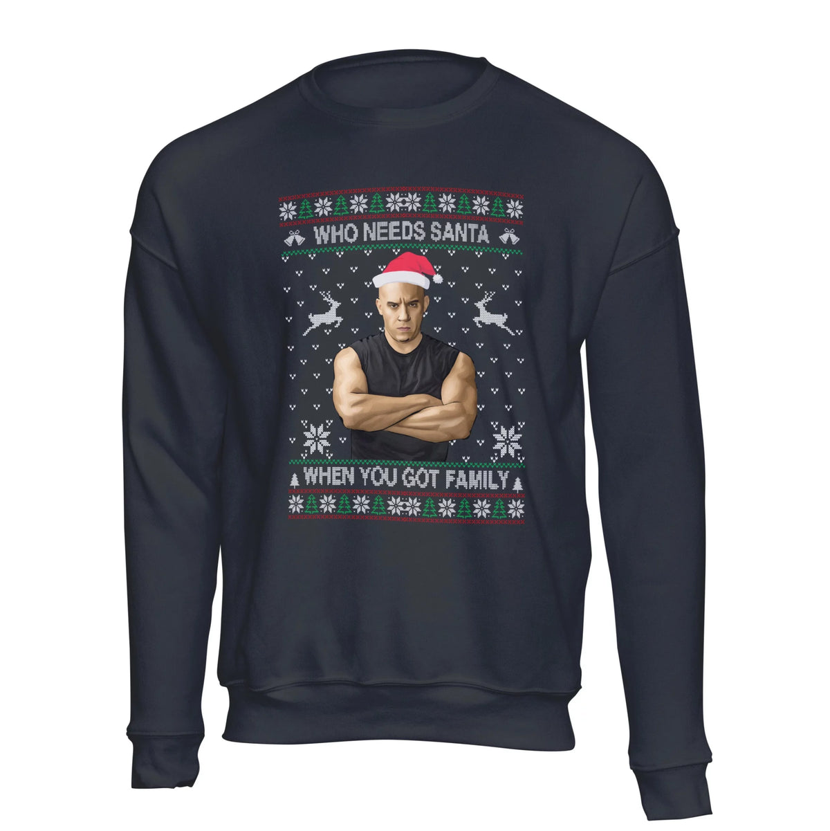 Who needs Santa when you gor family Christmas Sweater - Holiday Gift product image 2