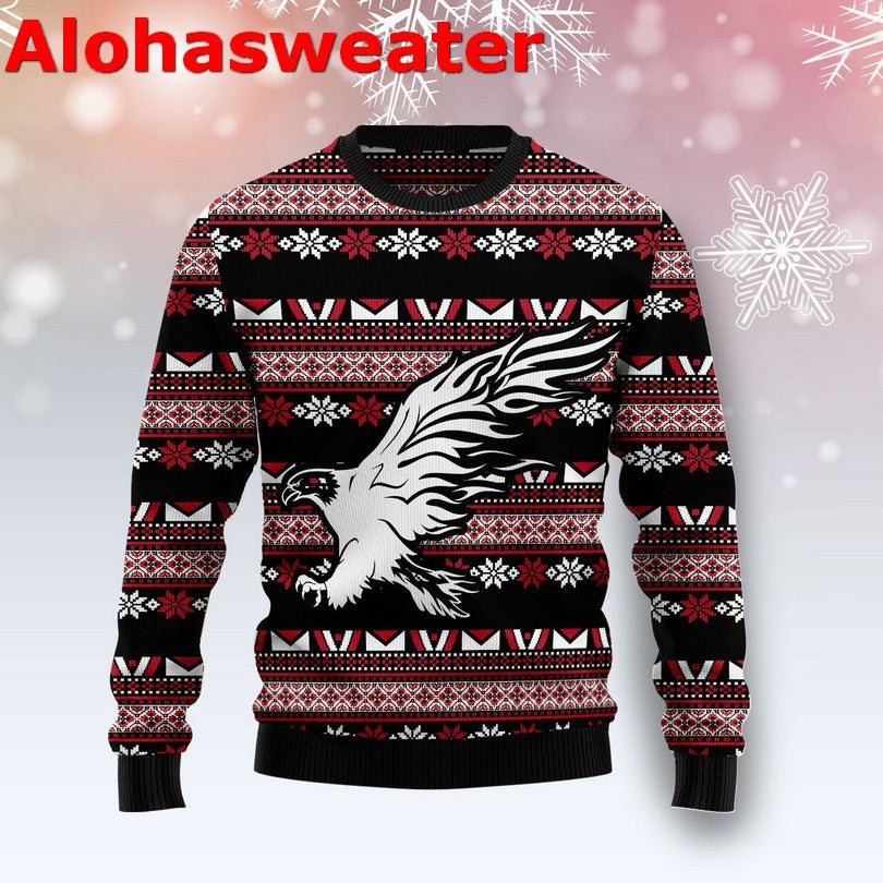 Eagle Christmas Sweater - Holiday Gift product image