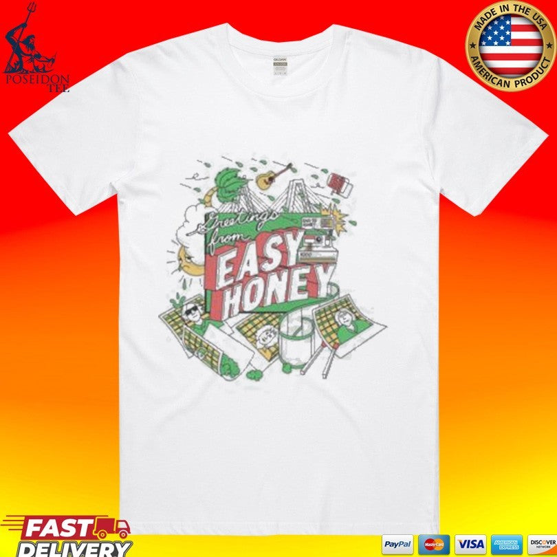 Easy Honey Polaroid - Adult & Kids T-Shirts, Sweatshirts & Hoodies apparel design preview 1