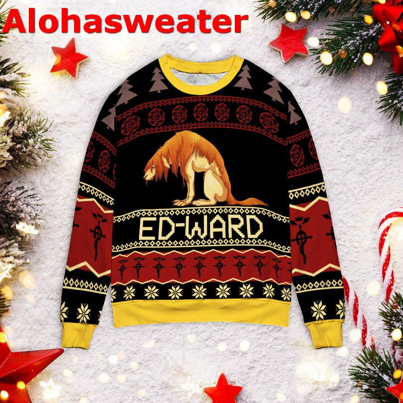 Ed ward Christmas Sweater - Holiday Gift product image