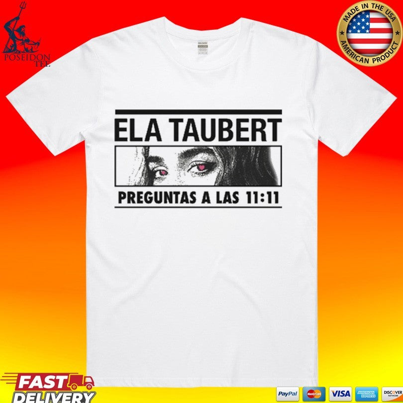 Ela Taubert Preguntas A Las 11 Album - Adult & Kids T-Shirts, Sweatshirts & Hoodies apparel design preview 1