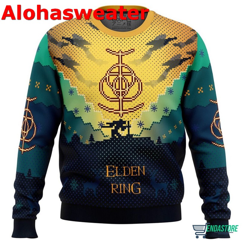 Elephant Mandala Ugly Christmas Sweater - Holiday Gift product image 3