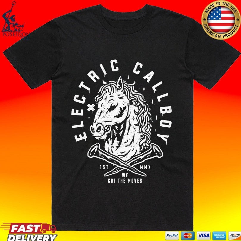 Electric Callboy Dark Horse - Adult & Kids T-Shirts, Sweatshirts & Hoodies apparel design preview 1