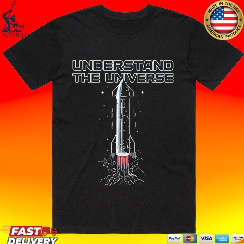 Elon Chron Understand The Universe - Adult & Kids T-Shirts, Sweatshirts & Hoodies apparel design preview 1